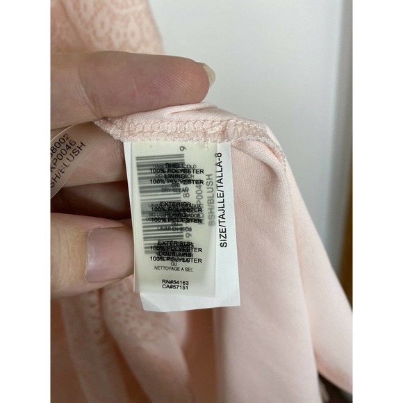 Kensie Floral Lace Skater A-Line Dress - Picture 6 of 7